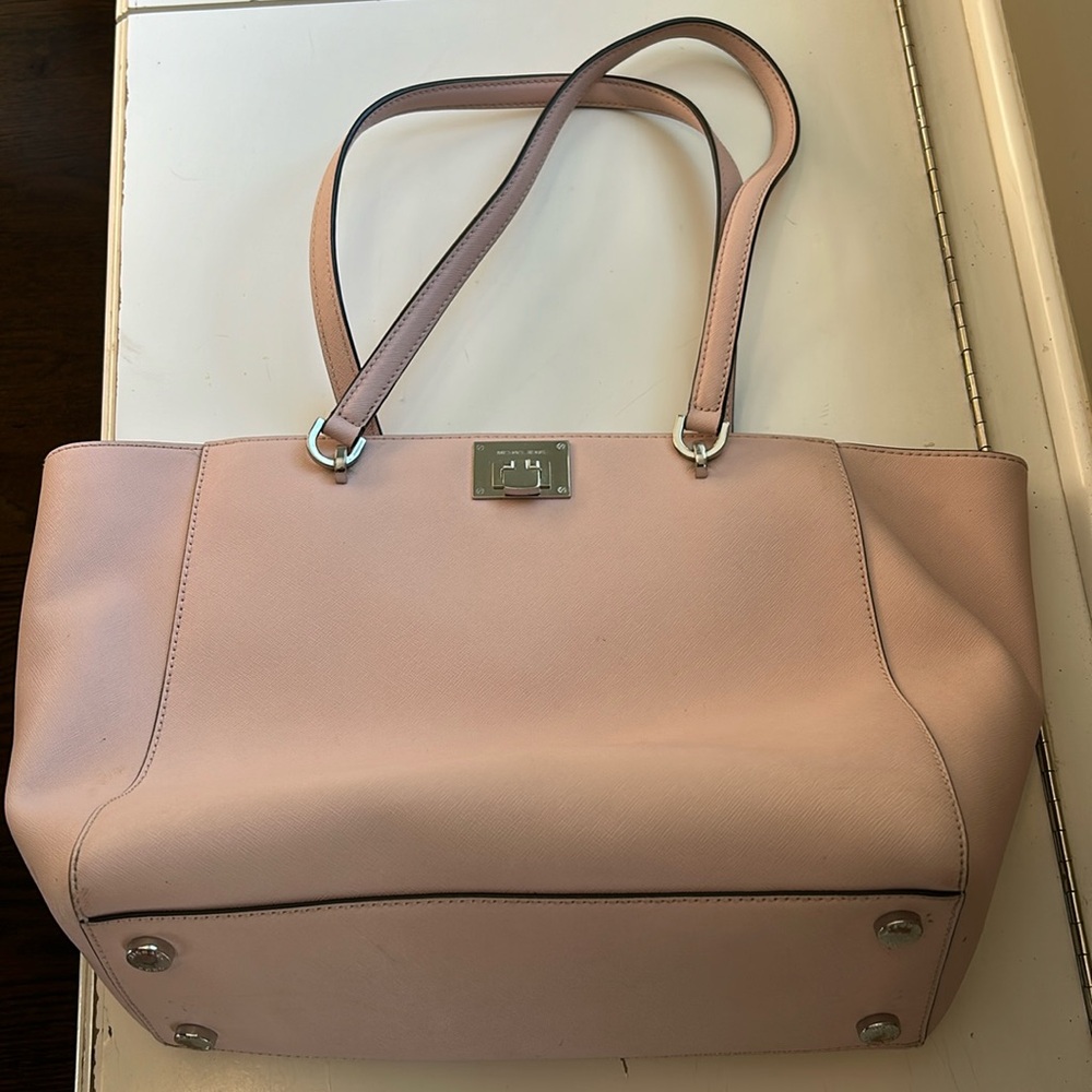Michael Kors large pink handbag